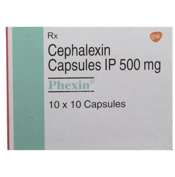 phexin 500mg capsule 10's
